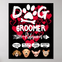Dog Groomer Geschenkreferenzen zum Aufbauen von Hu