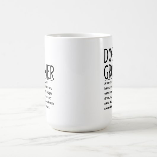 Dog groomer kaffeetasse (Mittel)