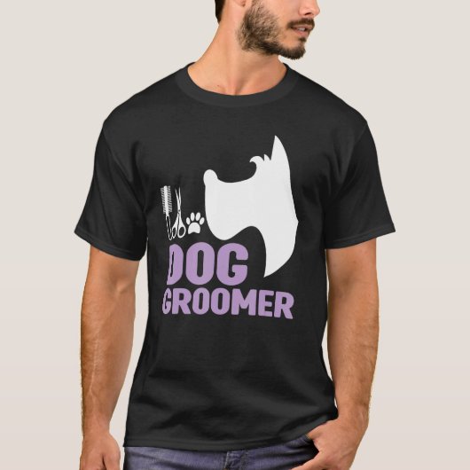 Dog Groomer Pet Grooming Men Women T-Shirt (Vorderseite)