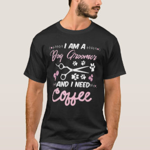 DOG Groomer Pet Grooming Niedliche Weihnachten T-Shirt