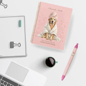 Dog Groomer Spa Cute Lab Personalized Pen Kugelschreiber