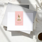 Dog Groomer Spa Cute Paw Labrador Business Card Visitenkarte