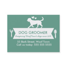 Dog Groomer Treuekarte - Personalizable