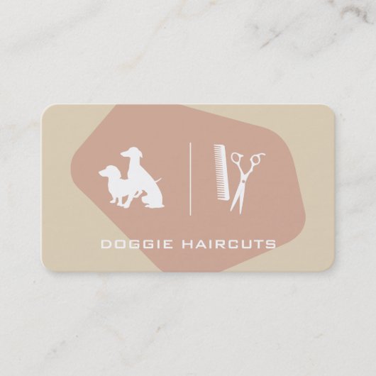 Dog Groomer Visitenkarte (Vorderseite)