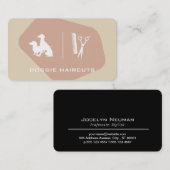 Dog Groomer Visitenkarte (Vorne/Hinten)