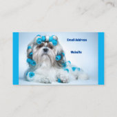 Dog Groomer Visitenkarte (Rückseite)