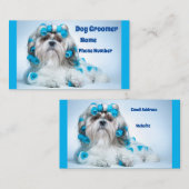 Dog Groomer Visitenkarte (Vorne/Hinten)