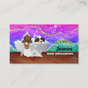 Dog Groomer-Visitenkarten Visitenkarte