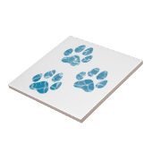 Dog Groomer Wash Pads Prints Aquarellwasser Fliese (Seite)