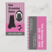 Dog Grooming Business Cards - personalisierbar Visitenkarte (Vorne/Hinten)