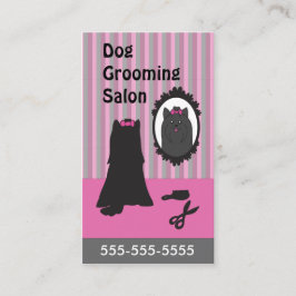 Dog Grooming Business Cards - personalisierbar Visitenkarte
