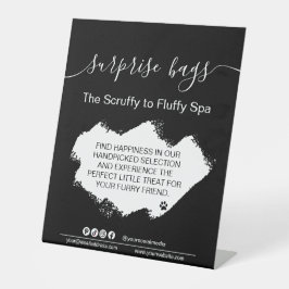 Dog Grooming Business Sign Dog Groomer Signs Sockelschild