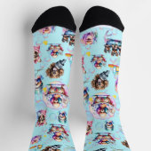 Dog Grooming Crew Socks Socken (Oben)