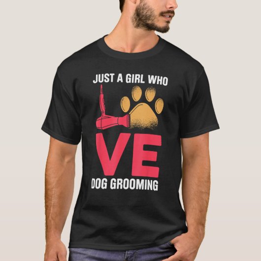 Dog Grooming For Dog Groomer Dog Hairdresser Dogs  T-Shirt (Vorderseite)