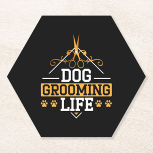 Dog Grooming Life Pet Groomer Pet Salon Fur Künstl Untersetzer