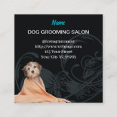 Dog Grooming Salon Termin Visitenkarte (Vorderseite)
