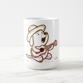 Dog, Guitarist, Musician Kaffeetasse (Mittel)