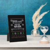 Dog Hair Christmas Sweater Essential T-Shirt Fotoplatte (Seite)