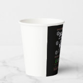 Dog Hair Christmas Sweater Essential T - Shirt Pappbecher (Rechts)