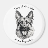 Dog Hair Is the Secret Ingredient Magnet (Vorne)