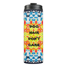 DOG HAIR SORGT NICHT FÜR Orangefarbene Marine Abst