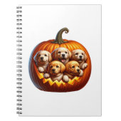 Dog Halloween Notizblock (Vorderseite)
