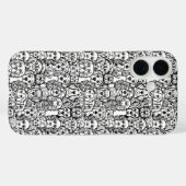 Dog Head Muster Phone Case (Rückseite (Horizontal))