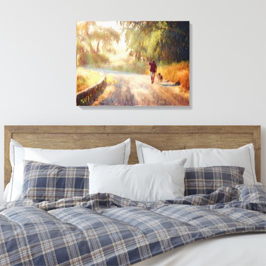 DOG HEAVEN Leinwand Art (Insitu (Schlafzimmer))