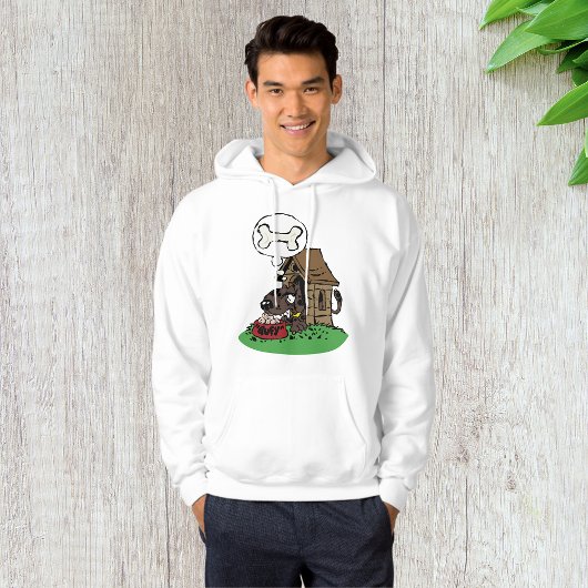Dog House Mens Hoodie