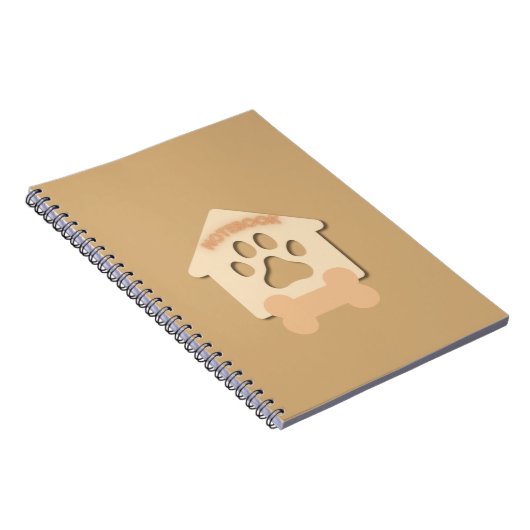 Dog House Notebook Notizblock (Rechte Seite)