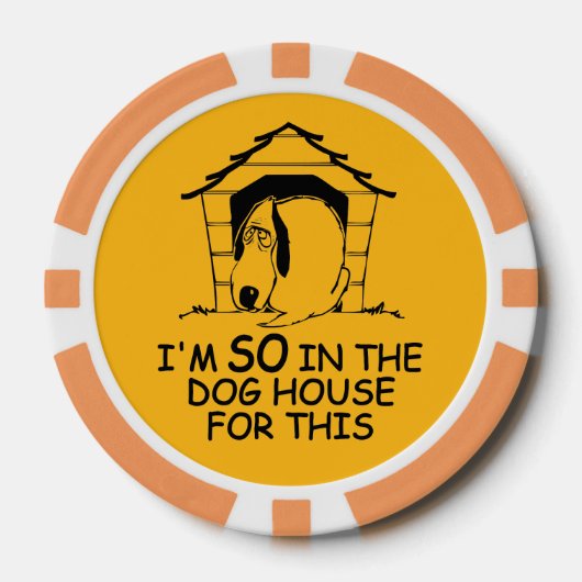 DOG HOUSE Poker-Chips Pokerchips (Vorderseite)