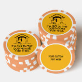 DOG HOUSE Poker-Chips Pokerchips (Stapel)