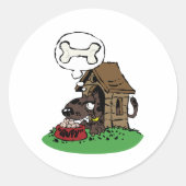 Dog House Stickers (Vorderseite)
