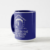 DOG HOUSE Tasse - wählen Sie Stil & Farbe (Vorderseite Links)