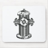 Dog Hydrant Mousepad (Vorne)