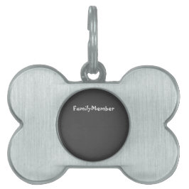 DOG ID TAG ART STYLE DESIGN TIERMARKE