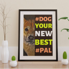 #Dog, Ihr neues Bestes #Pal ...Shiba Inu Poster
