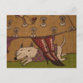 Dog Illustration Postkarte (Vorderseite)