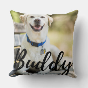 Dog Image Throw Kissen