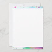 Dog in Party Hat Birthday (Rückseite)