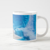 Dog in the Blue City Jumbo-Tasse (Rechts)