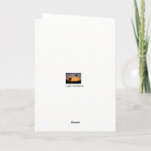 Dog in Window Dog Sympathy Card Karte (Rückseite)