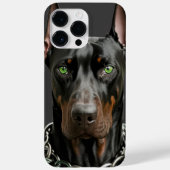 Dog Iphone Case - Dobermann (Rückseite)