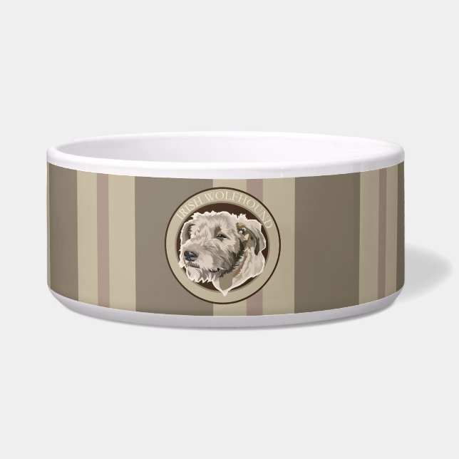 Dog Irish Wolfhound Napf (Vorderseite)