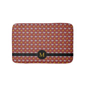 Dog Jahr 2018 Zodiac Birthday Monogram B Mat Badematte (Vorderseite)