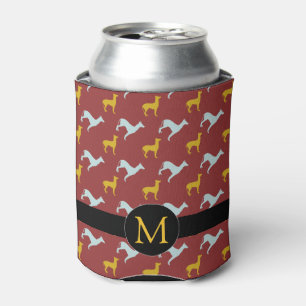 Dog Jahr 2018 Zodiac Birthday Monogram kann kühler Dosenkühler