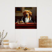 Dog Judge Poster (Küche)