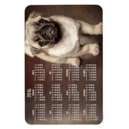 Dog-Kalender 2016 Foto Großes Magnet 4x6