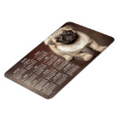 Dog-Kalender 2017 Foto Großes Magnet 4x6 (Linke Seite)