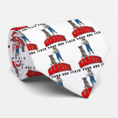 Dog Karate 4 Krawatte (Gerollt)